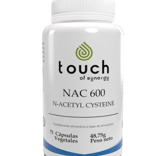 N-ACETILCISTEÍNA NAC 600 MG × 60 CÁPSULAS
